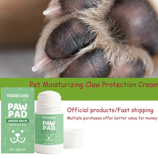 Pet Paw Care Cream for Dogs And Cats - Moisturizing Hydrating Paw Pad & Claw Protection