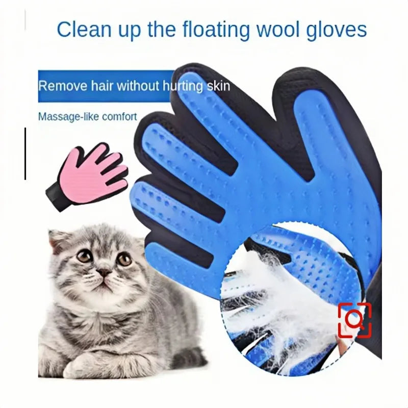 Pet Hair Glove Comb Hair remover Massage Brush