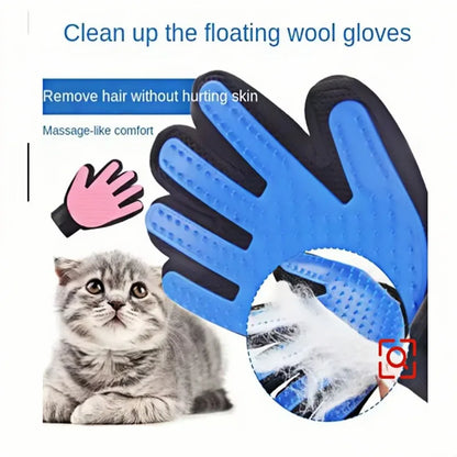 Pet Hair Glove Comb Hair remover Massage Brush