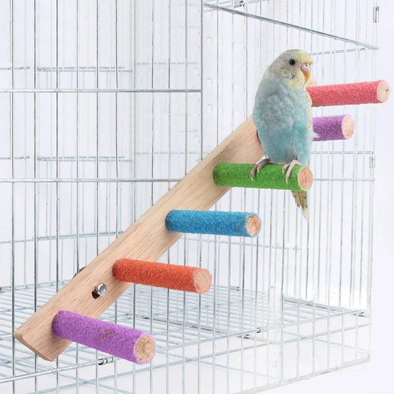 4/6/8 Steps Bird Climbing Toy Ladder
