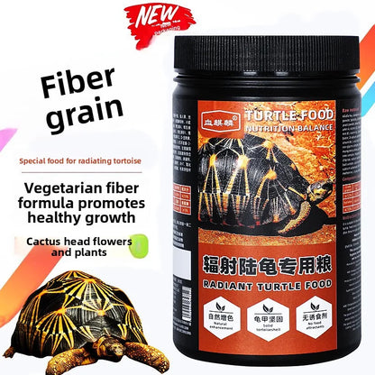 XUEQILIN Premium Tortoise Food for Desert Species - High Fiber Herbivore Diet for Adult &Baby Sulcata,Leopard,and Star Tortoises