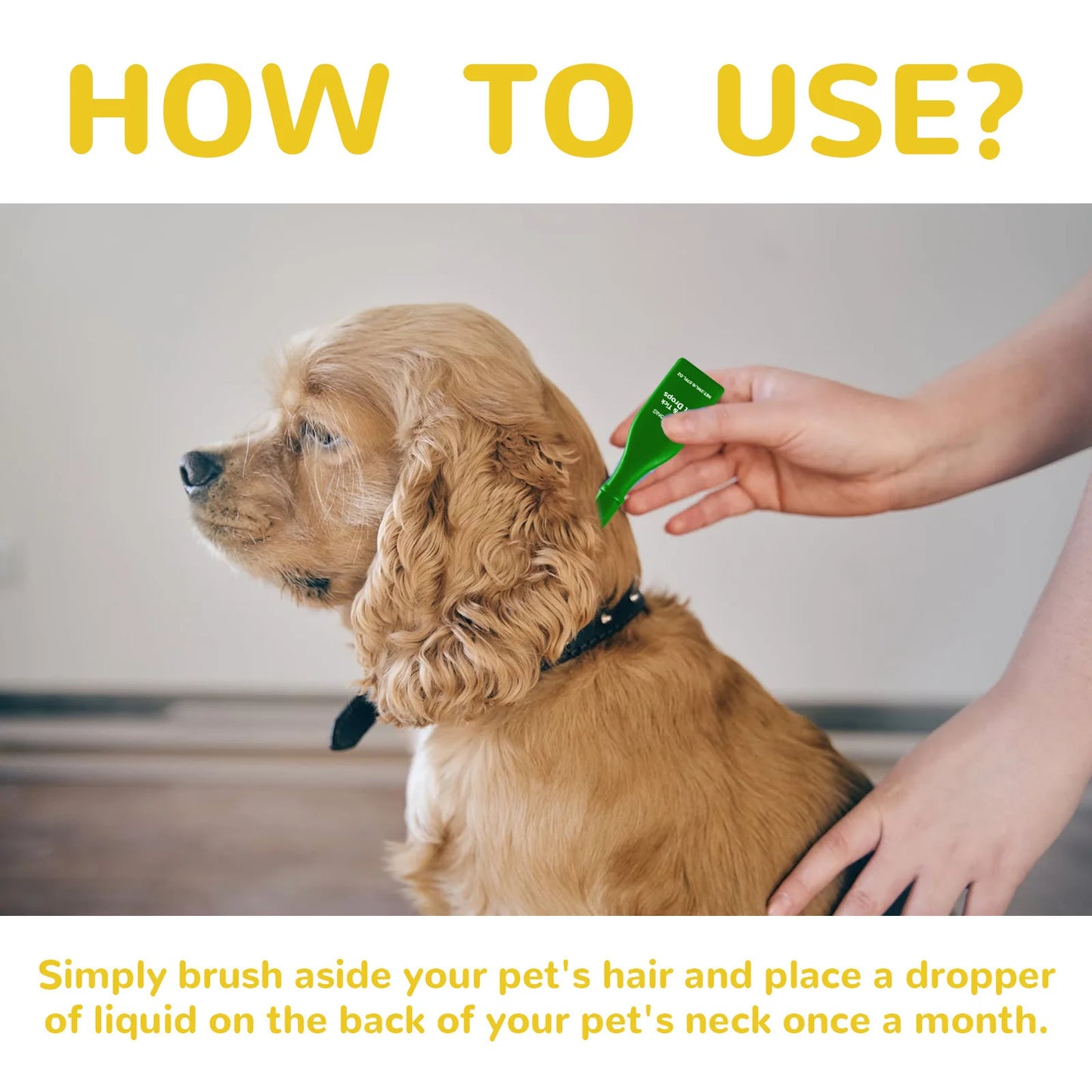 Anti Flea Drops, Lice Remover, Relieve Skin Itching