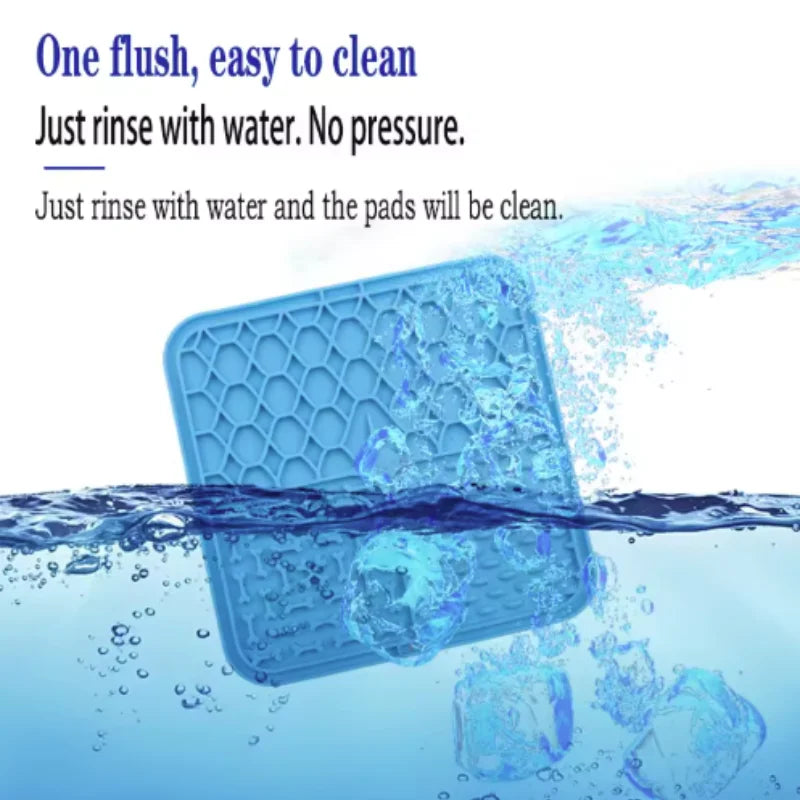 Pet Lick Silicone Mat Slow Food Plate for Pet Distraction