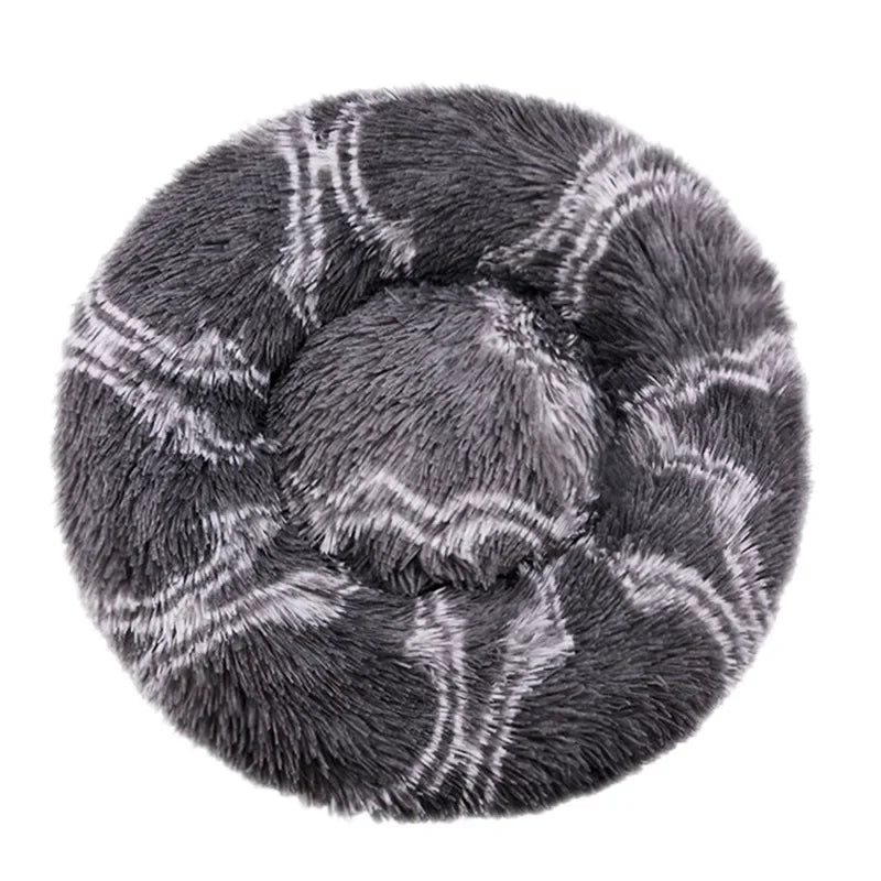 Round Pet Super Soft Bed for Larger Pets