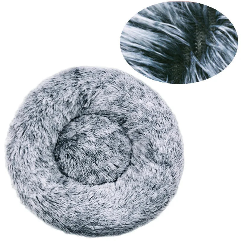Round Pet Super Soft Bed for Larger Pets