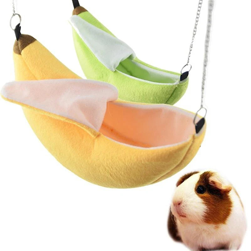Hamster Cotton Nest Hammock Banana Shape