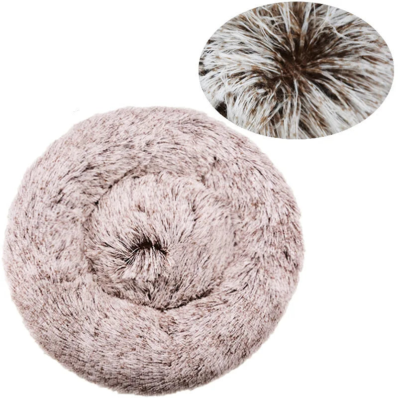 Round Pet Super Soft Bed for Larger Pets