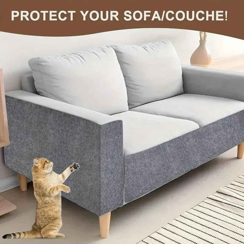60x200cm Self-adhesive Cat Scratcher Sofa Protector