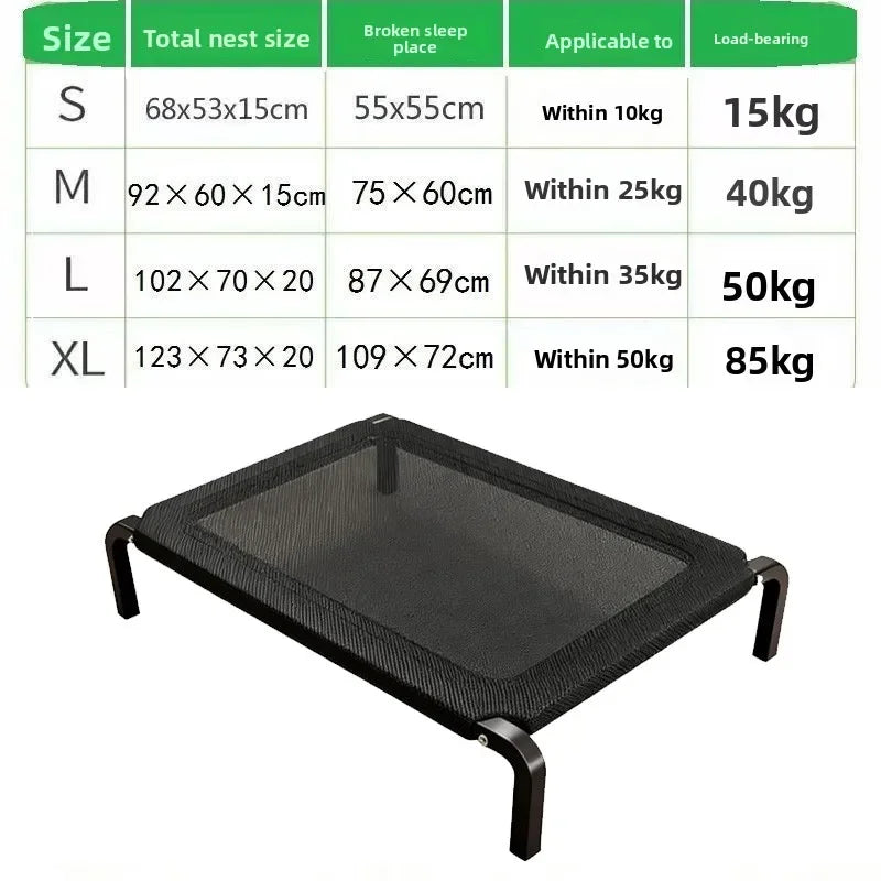 Foldable Dog Bed for All Seasons Detachable Washable Portable Great for travels