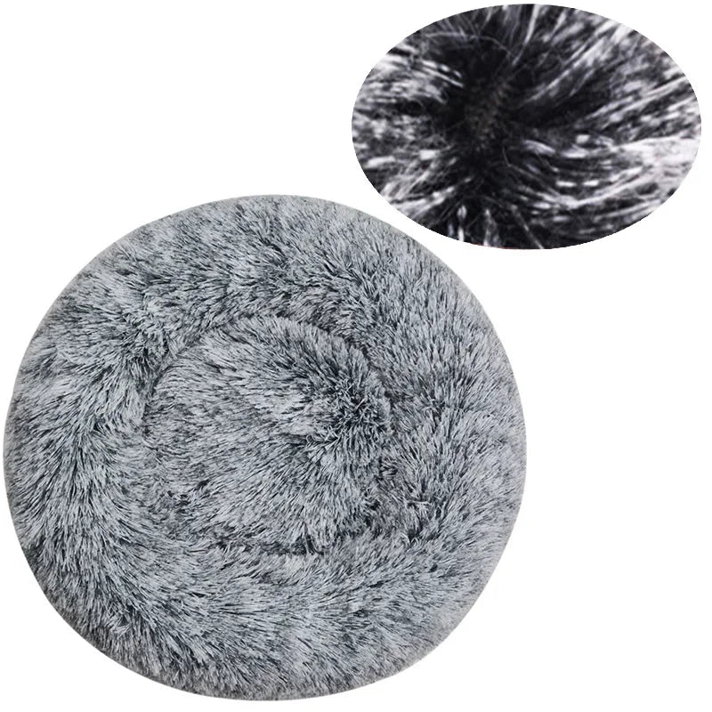 Round Pet Super Soft Bed for Larger Pets