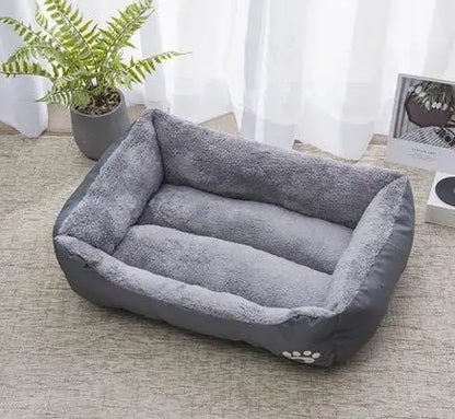 Warm Pet Bed Candy-colored Square Nest