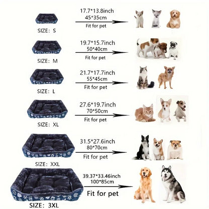 Pet Bed Sofa Mats Winter