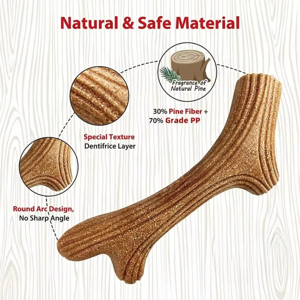 Real Wooden Deer Antlers Dog Chew Toys for Aggressive Chewers Large Dog