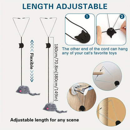 Door Hanging Cat Toy Stress Relieve