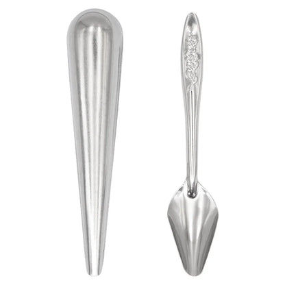 Pet Bird Feeding Food Spoon Stainless Steel