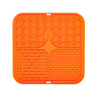 Pet Lick Silicone Mat Slow Food Plate for Pet Distraction