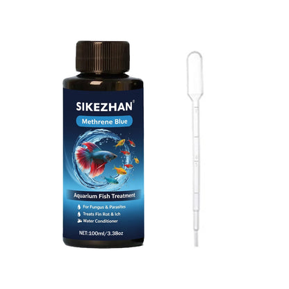 Methylene Blue Solution Aquarium Fish Treatment, Anti Fungus, Bacteria, Parasite Cure