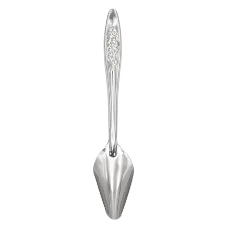 Pet Bird Feeding Food Spoon Stainless Steel