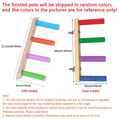 4/6/8 Steps Bird Climbing Toy Ladder