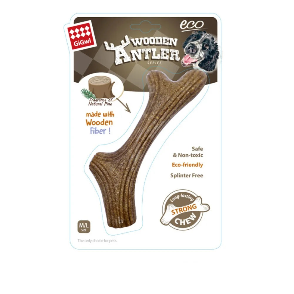 Real Wooden Deer Antlers Dog Chew Toys for Aggressive Chewers Large Dog