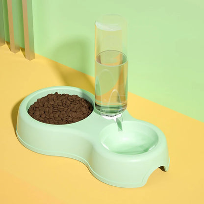 Basic Pets Bowl Feeder And Water Dispenser