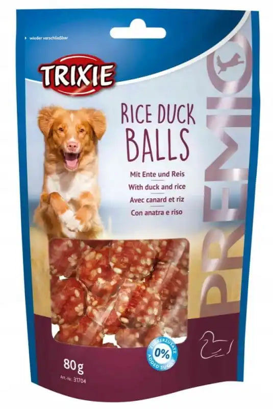 Trixie Dog treat 80 g duck rice ball