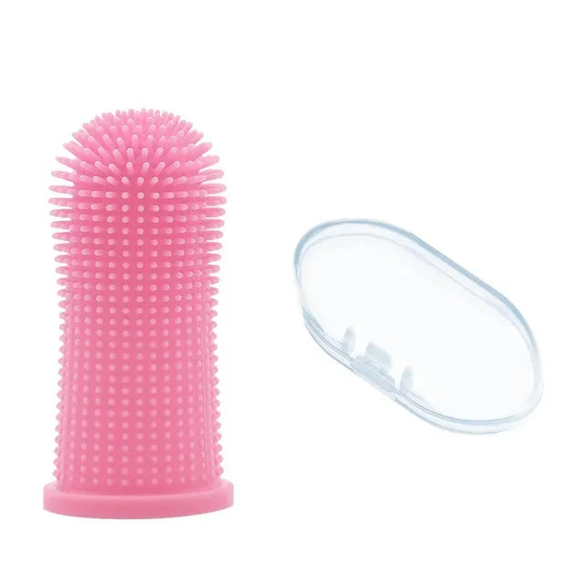 Dog Super Soft  Finger Toothbrush  Nontoxic Silicone