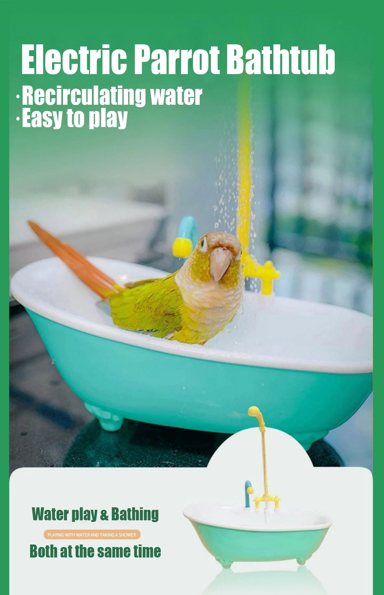 Bird Automatic Intelligent Bathtub And Shower Head