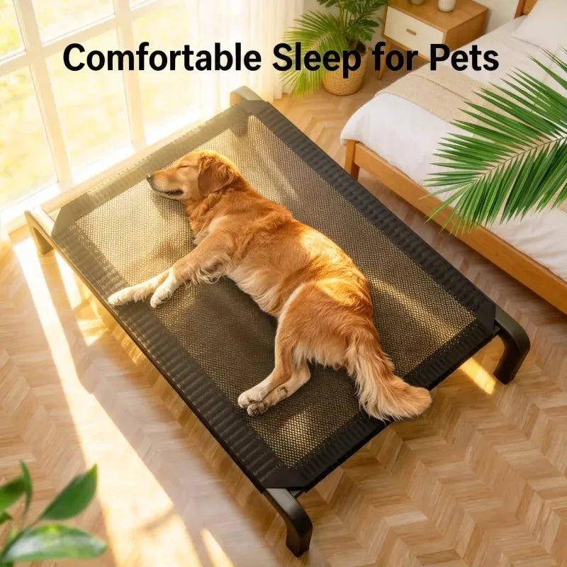 Foldable Dog Bed for All Seasons Detachable Washable Portable Great for travels