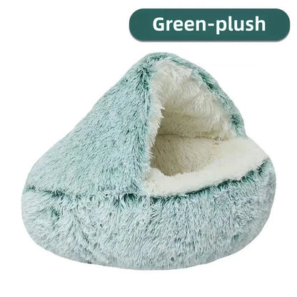 Autumn And Winter Soft Plush Pet Nest-Bed