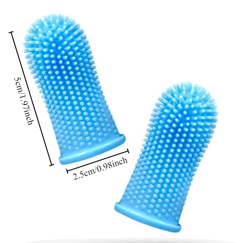 Dog Super Soft  Finger Toothbrush  Nontoxic Silicone