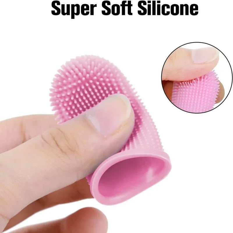 Dog Super Soft  Finger Toothbrush  Nontoxic Silicone