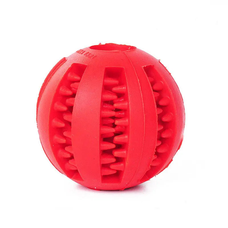 Dog Toy Ball, Nontoxic Bite Resistant Toy Ball for Pets With Food Treat