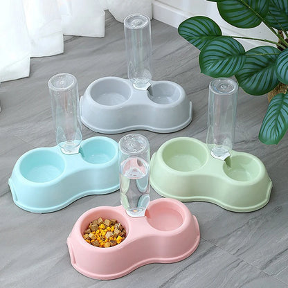 Basic Pets Bowl Feeder And Water Dispenser
