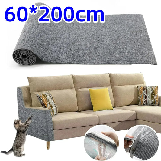 60x200cm Self-adhesive Cat Scratcher Sofa Protector