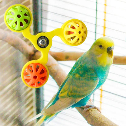 Parrot Toys Interactive  Rotating Windmill Toy