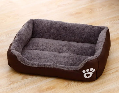 Warm Pet Bed Candy-colored Square Nest