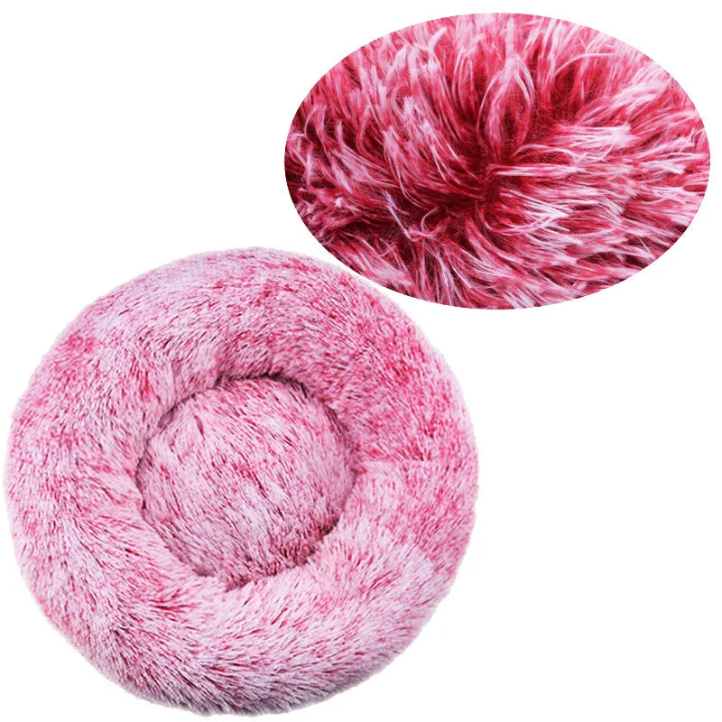 Round Pet Super Soft Bed for Larger Pets