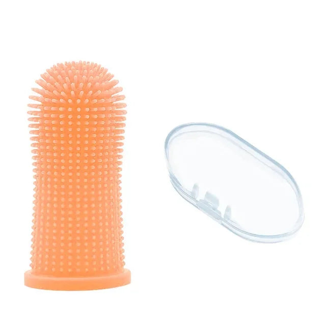 Dog Super Soft  Finger Toothbrush  Nontoxic Silicone