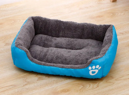 Warm Pet Bed Candy-colored Square Nest