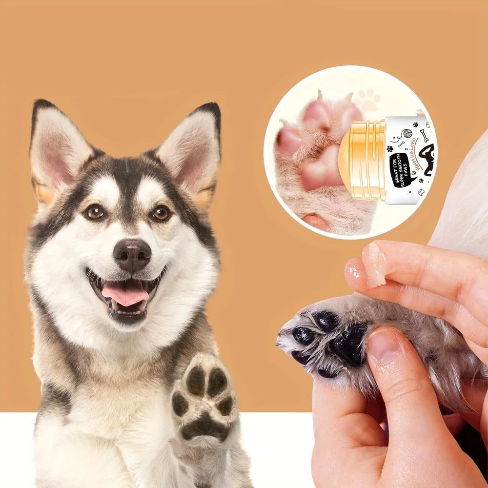 Dog Paw-Nose Balm Contains Wax, Oil, Butter, and Extracts